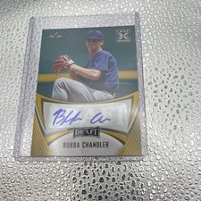 Leaf 2021 Draft Bubba Chandler Rookie Autograph #BA-BC1 Baseball Card