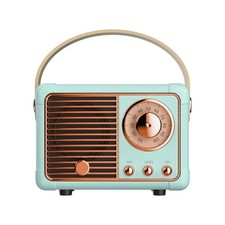 Retro Bluetooth Speaker, Wireless Mini Portable Speakers Support USB/TF Card/...