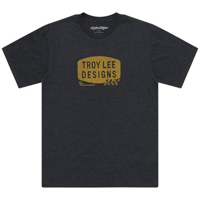 Troy Lee Designs T-Shirt, Stamp, black heather, S 