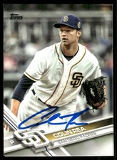 2016 Topps COLIN REA Signed Card autograph AUTO BREWERS PADRES CUBS