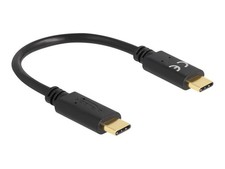Delock 15cm PD 5A USB Type-C Charging Cable with E-Marker 0.015 85356