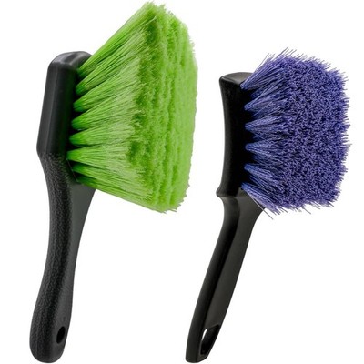 Wheel And Tire Brush Set For Car Rim Easy Dirt Removal Bristles Auto Wash