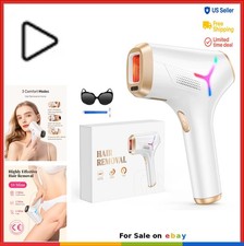 IPL Laser Hair Removal Device 990000 Flashes Painless Cordless Body Facial