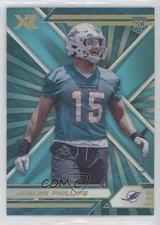 2021 Panini XR Rookies Teal 23/49 Jaelan Phillips #115 0a3