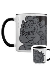 Super Mario (Bowser) Black Inner 2-Tone Mug