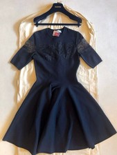 Valentino Women Dress Black Lace S VHTF Designer Collection Popular Products Ite