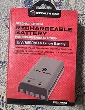 Stealth Cam Fieldmax 12V/5000mAh Lithium Rechargeable Battery #STC-RLCMAX-W
