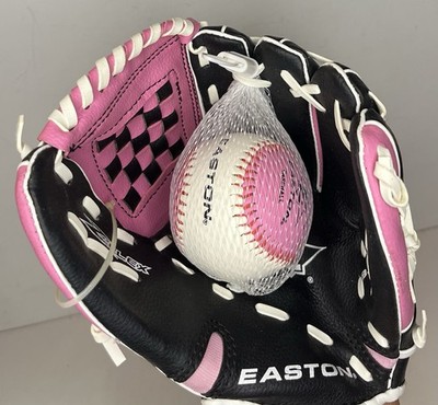 Easton GKP9500 Girl Baseball Glove 9.5  with Baseball Left Hand RHT