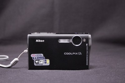 Nikon Coolpix S7c - Digitalkamera - Schwarz - Funktionsfähig Inkl. Zubehörpaket 