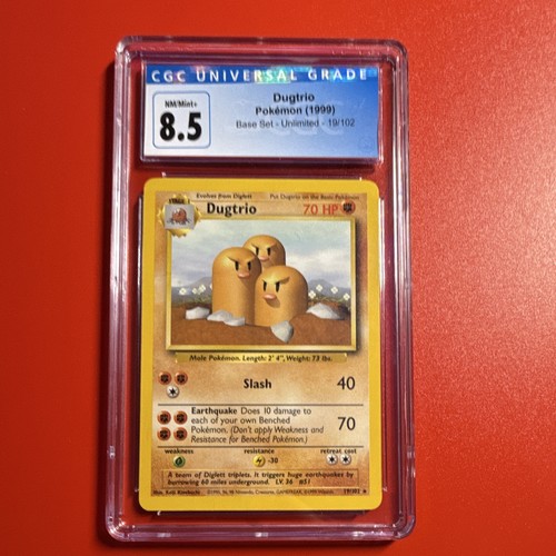 Dugtrio graded CGC 8.5 for sale on eBay