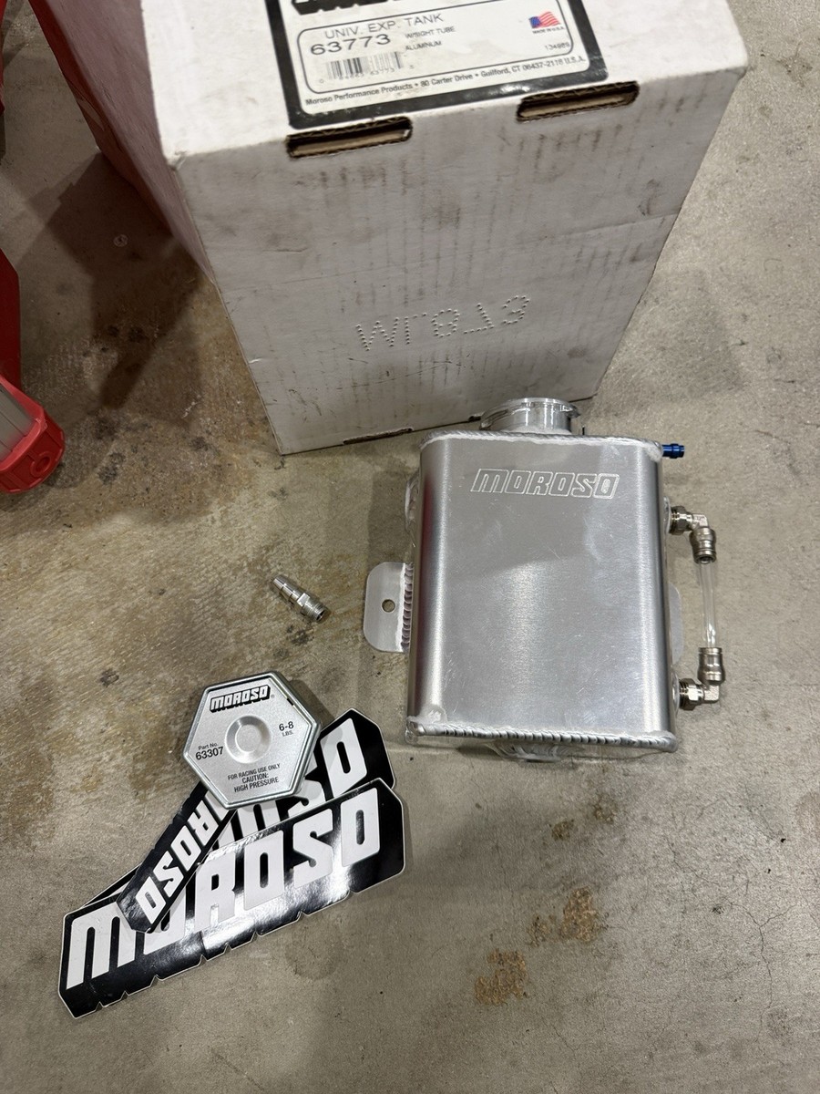 Moroso for Universal Coolant Expansion Tank Sight Tube With High