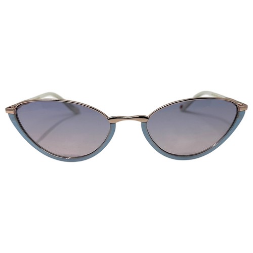 LULU GUINNESS - L182 BLU 55/16/135 - BLUE / ROSE GOLD - NEW Authentic SUNGLASSES