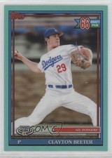 2021 Topps Pro Debut Chrome Aqua Refractor 25/75 Clayton Beeter #PDC-196 5w0