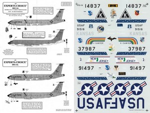 EXPERTS CHOICE DECALS 1/72 KC-135 Stratotanker 379th BW 410th BW 170th ARG(USAF)