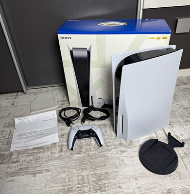 Sony PlayStation 5 Disc Konsole mit Rechnung 825GB weiß PAL 4K