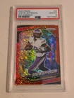 2025 Panini Prizm Football Red Shimmer Justin Jefferson #81