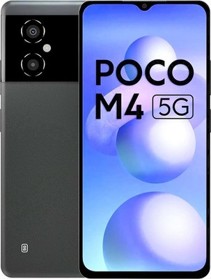 POCO M4 5G Unlocked (Power Black, 128GB 6GB RAM) Global