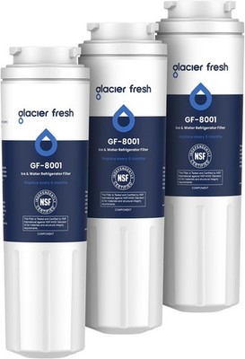 EDR4RXD1 UKF8001 Water Filter Compatible with Every-Drop Filter 4, Pack of 3
