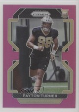 2021 Panini Prizm Rookie Pink Prizm Payton Turner #379 0nr3