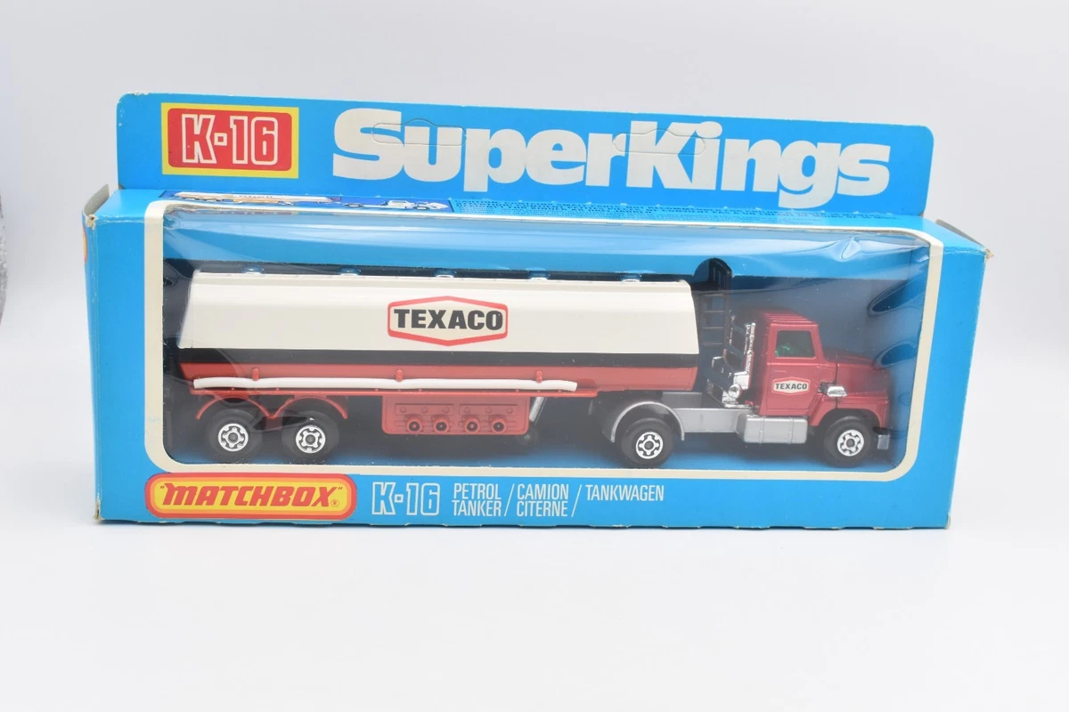 Matchbox Superkings Vintage Manufacture Diecast Tanker Trucks for