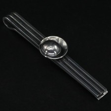 VTG Sterling Silver - DENMARK Modernist Dome Men's Tie Clip - 10g
