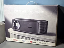 Elephas LED Source FHD Projector With Built In Speaker W1K 1920 X 1080p -READ AD