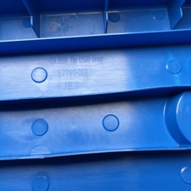 Lego Boat Hull - 7994 City Harbor, 74 x 18 x 7 with Light Bluish Gray Top - Used