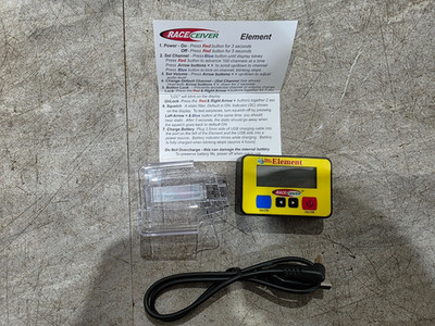 RACECEIVER ELEMENT RECHARGEABLE RADIO, IP67 WATER & DUST RESISTANT (MEZZ25A)