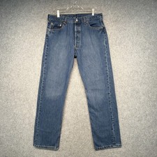 Vintage Levis 501 Made In USA Jeans Men s 34x32 Fits 33x31 Denim 1997