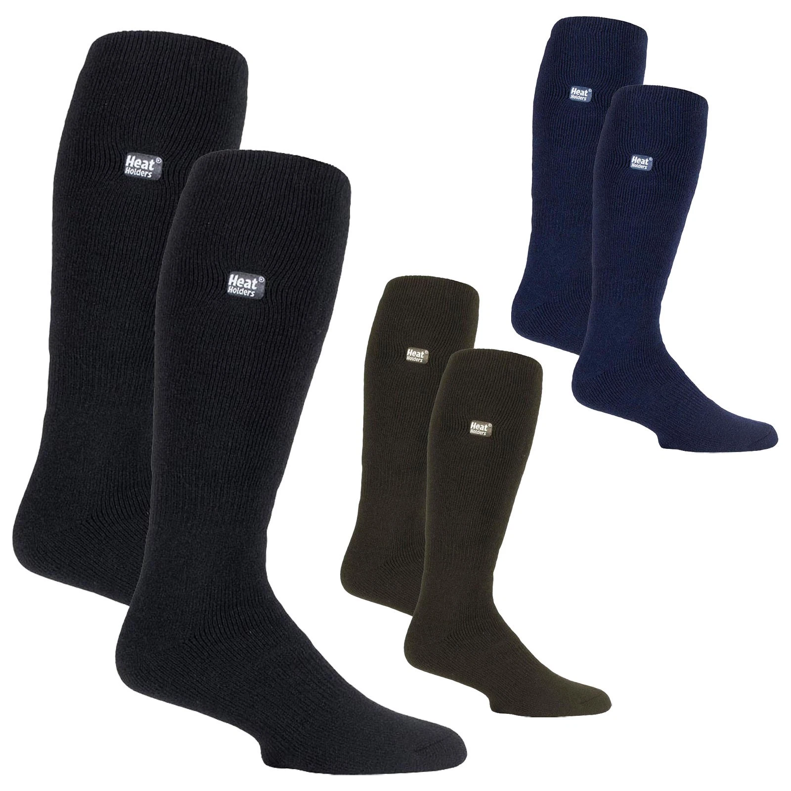 Mens Long Thermal Socks by Heat Holders Lite , 2 PK Knee High Fluffy Inner Socks
Opens in a new wind