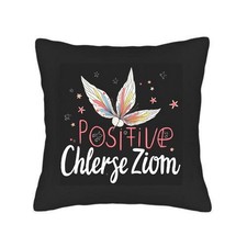 Set of 2 Decorative Throw Pillow Covers 18x18 - Colorful Butterfly Design