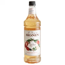 Monin Premium Lychee Flavoring Syrup 1 Liter 544SYPFR030F