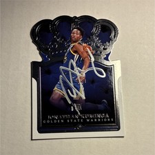 2021-22 Panini Crown Royale Jonathan Kuminga #21 Auto Die-Cut Warriors