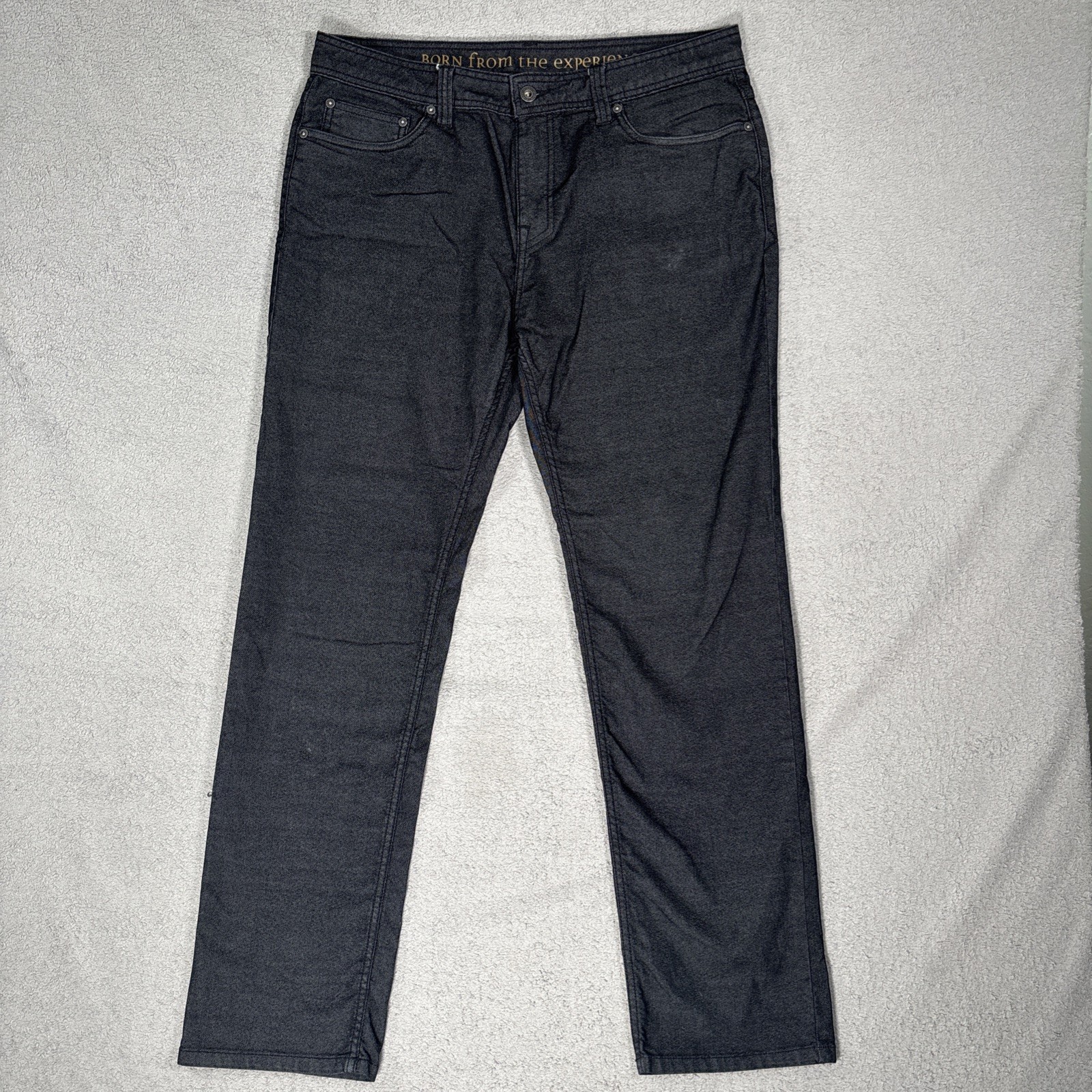 &rsquo;s Size 35x30 Bridger Slim Fit Black Organic Cotton Blend 