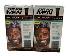 Just for Men Control GX Grey Reducing 2-in-1 Shampoo for Textured Hair Lot Of 2