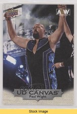 2022 Upper Deck AEW All Elite Wrestling UD Canvas Paul Wight #C25 READ 1c30