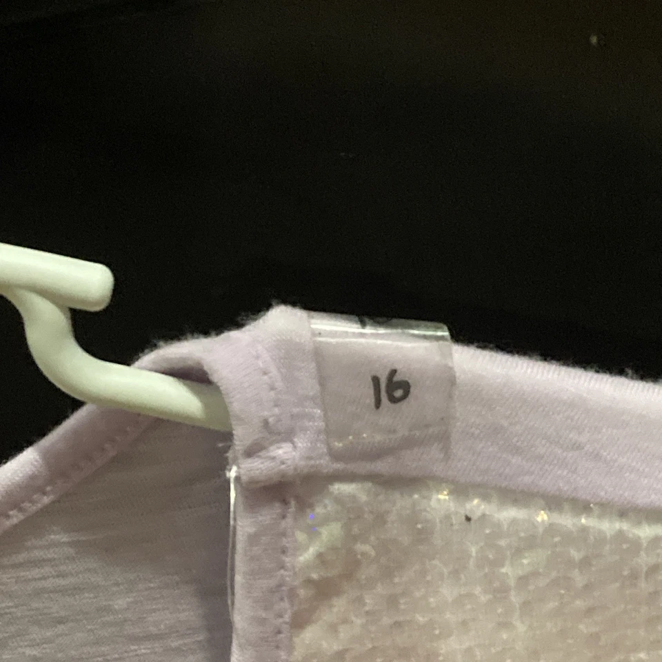 Justice sequined long sleeve shirt for girls size 14 **RARE!!** Vtg!! 2008!! - Image 4 of 4