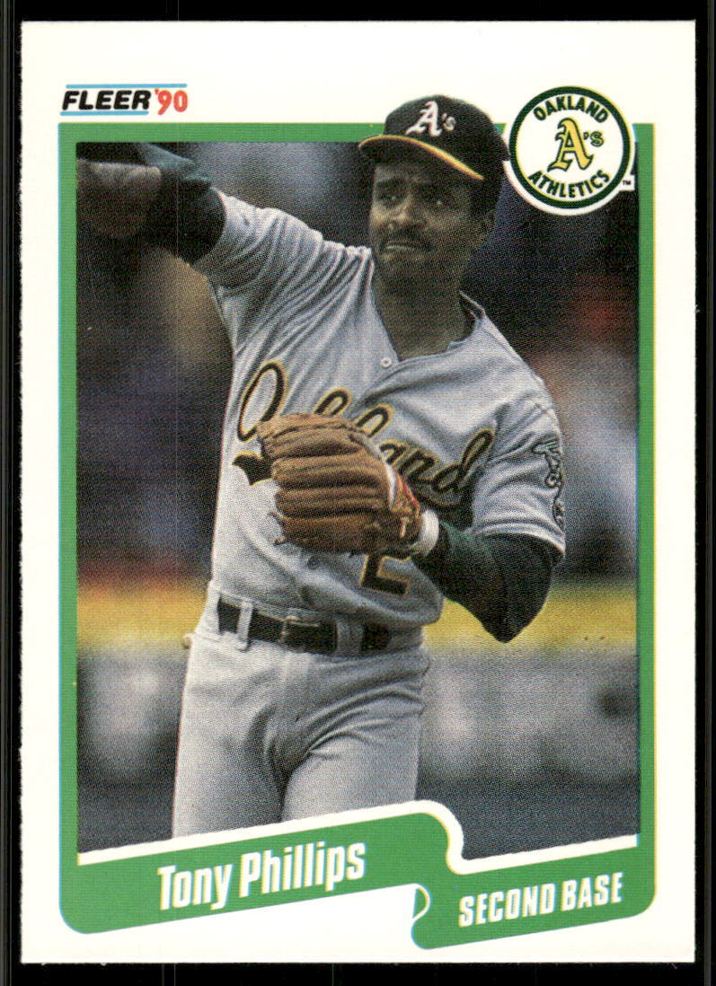 1990 Fleer #19a Tony Phillips | eBay