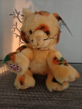 Build A Bear Vault Collection Pumpkin Kitty 2024 Halloween Orange Stuffed 