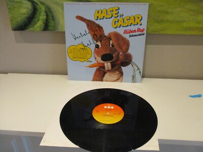 Hase Cäsar Rüben Rap Vinyl Schallplatte Maxi RARE Hiphop Kids VGbisVG+ HaseCä1