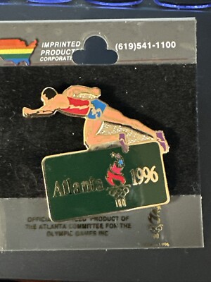 1996 Atlanta Olympic Games Trading Pin - SPRINTS