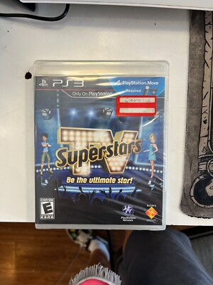 NEW Sealed TV SuperStars Be the Ultimate Star Playstation 3 PS3 Move Video Game 