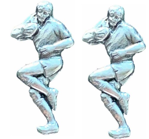 Set Of 2 Rugby Player Sport