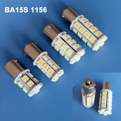 Car Lamp Boat Light BA15S 1141 S8 13/18/24/30 5050 SMD LED Bulb DC12V/12-24V