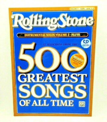Selections from Rolling Stone Magazine 500 Greatest Songs Flute Vol. 2 &CD