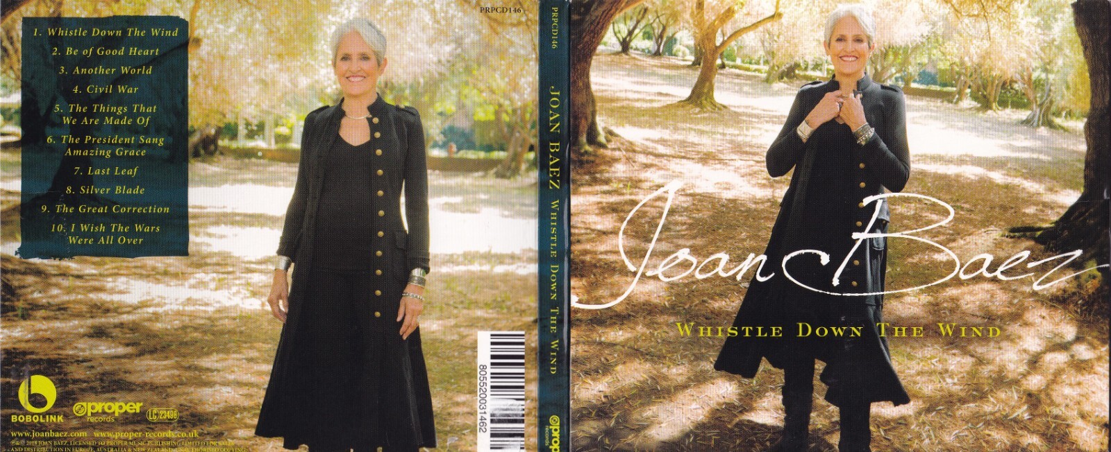 Joan Baez digipak cd album Whistle Down The Wind , exc eBay