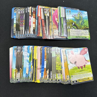 Weiss Schwarz The Seven Deadly Sins PICK YOUR CARD BUILD YOUR DECK