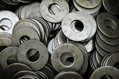 #ad 700 1 2quot; USS Flat Washers Unplated Plain Steel $84.99