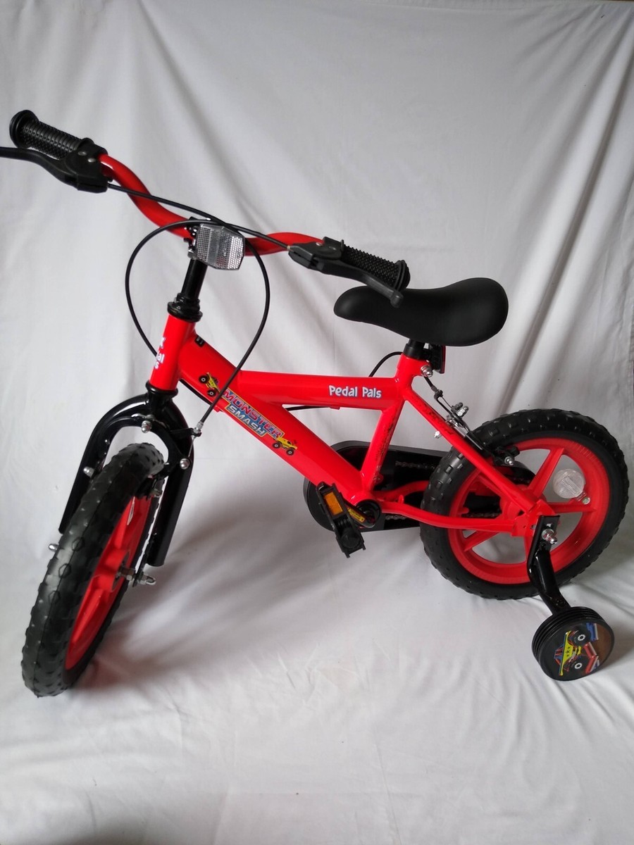 New Pedal Pals 14 inch Monster Smash Kids Mountain Bike, £85