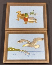 810 Quiet Waters And 811 Bruce Stanley Seagull Sunset Designs Inc. Lot Of 2